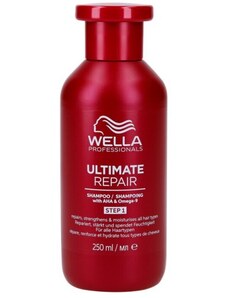 Wella Professional Ultimate Repair Shampoo - Krémový šampon pro poškozené vlasy 100 ml
