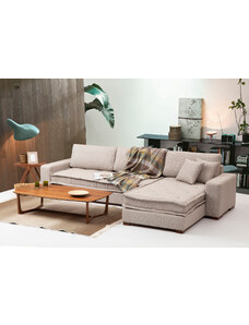 Atelier del Sofa Rohová sedací souprava Lena Corner (L3-CHL) - Sand Beige, Písková Béžová