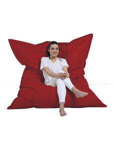 Atelier del Sofa Zahradní sedací vak Giant Cushion 140x180 - Red, Červená