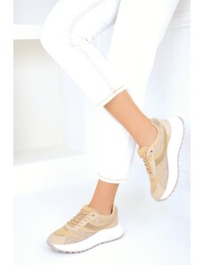 Soho Beige Women's Sneakers 19006