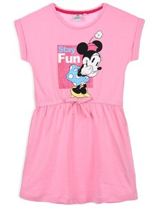 Dívčí šaty DISNEY MINNIE STAY FUN růžové