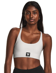 Podprsenka Under Armour Pjt Rck All Train Crsbck Bra White Clay