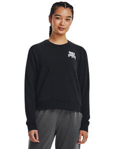 Dámská mikina Under Armour Rival Terry Graphic Crew Black