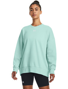 Dámská mikina Under Armour Rival Fleece Os Crew Neo Turquoise