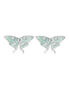 Stříbrné náušnice Motýlí souznění ❘ Daniek