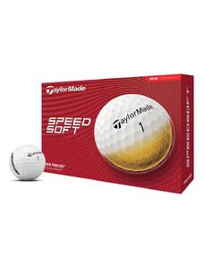 TaylorMade SpeedSoft Golf Balls white
