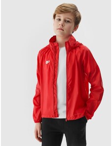 4F Chlapecká přechodná bunda - červená