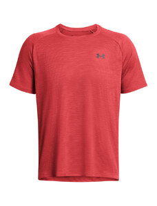 Under Armour Tech Textured SS | Red Solstice/Black