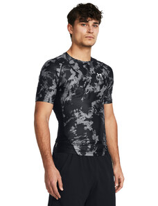 Under Armour HeatGear Iso-Chill Printed SS | Black/White