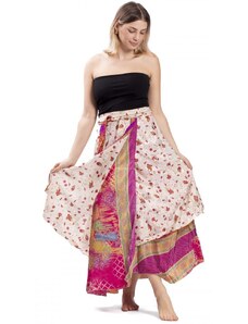 Indie Zavinovací sukně INAAYA světle růžová II.