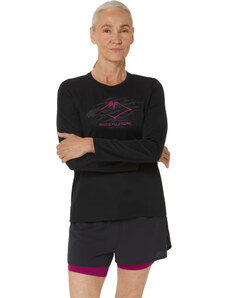 ČERNÉ SPORTOVNÍ TRIČKO ASICS FUJITRAIL LOGO LS TOP Černá