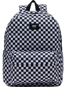 ČERNO-BÍLÝ KOSTKOVANÝ BATOH VANS OLD SKOOL H20 CHECK BACKPACK Vzory