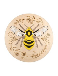 BeWooden Dřevěná dekorace Bee Wooden Image