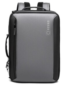 Ozuko pánská taška VS batoh USB port Carry Šedý 9L Ozuko F9490s2
