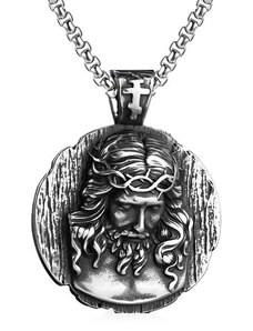 Přívěsek z chirurgické oceli Ježíš Kristus spasitel Impress Jewelry 2310261429393587