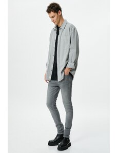 Koton Men's Gray Jeans