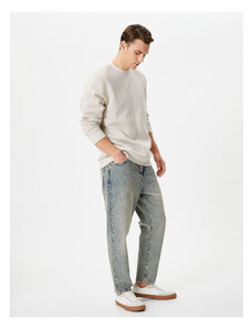 Koton Loose Fit Washed Jeans - Steve Jean