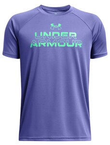 Triko Under Armour UA Tech Split Wordmark SS 1383010-561