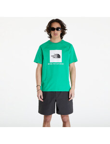 Pánské tričko The North Face S/S Raglan Redbox Tee Optic Emerald
