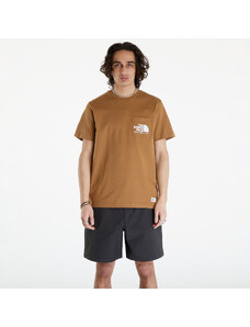 Pánské tričko The North Face Berkeley California Print Tee Utility Brown