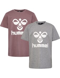 Triko Hummel hmlTRES T-SHIRT S/S 2-PK 210977-2721 140