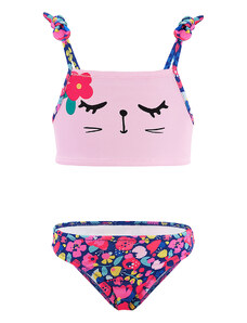 Denokids Floral Cat Girl Bikini