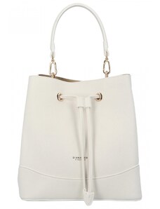DIANA & CO Luxusní kabelka přes rameno Tossy, bílá