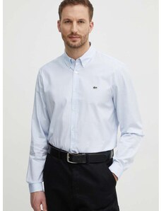 Bavlněná košile Lacoste regular, s límečkem button-down