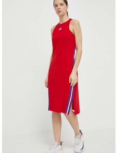 Šaty adidas červená barva, mini, IS8341