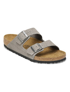 Birkenstock Arizona BS Suede Embossed Regular Fit Unisex - Sandály Birkenstock - Sivá - 1026988-7.5 - Size: 7.5