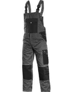 CANIS SAFETY CXS PHOENIX CRONOS pracovní kalhoty s lacem šedá černá
