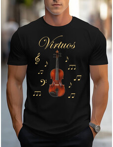 STRIKER Pánské tričko virtuos housle