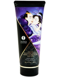 Shunga Kissable Massage Cream Exotic Fruits 200ml