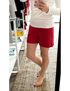 MALLER Pyžamové šortky BASIC červené - L