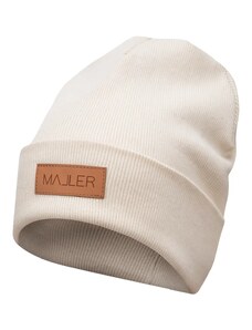 MALLER Čepice žebrovaná LUX BEIGE - 3-5 let