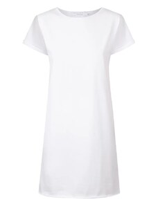 MALLER Dámské tričkové šaty ROLL white - L