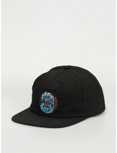 Santa Cruz Screaming Wave Snapback (black)černá