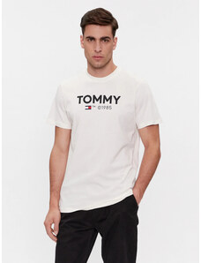 Tommy Jeans pánské bílé tričko