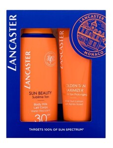 Lancaster Sun Beauty Body Milk SPF30 Set - Dárková sada 175 ml