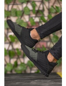 Riccon Khaki Black Unisex Sneaker 00121975