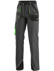 CANIS SAFETY CXS SIRIUS AISHA pracovní kalhoty dámské šedo zelené