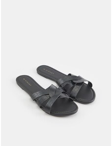 Sinsay - Pantofle - černá