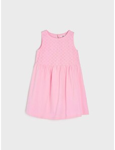 Sinsay - Nabírané šaty - růžová