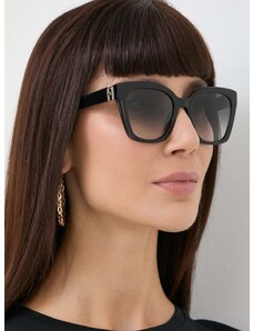 Sluneční brýle Furla dámské, černá barva, SFU708_540700