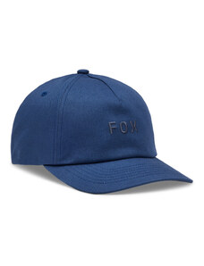 Kšiltovka Fox Wordmark Adjustable Hat Indigo one size