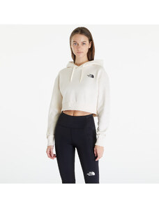 Dámská mikina The North Face Trend Cropped Fleece Hoodie White Dune