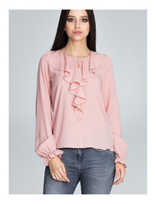 Dámská košile Figl model 116249 Pink