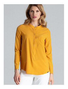 Dámská košile Figl model 132488 Yellow