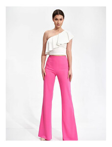 Dámské kalhoty Figl model 167808 Pink