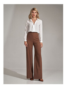 Dámské kalhoty Figl model 150788 Brown
